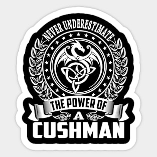 CUSHMAN Sticker